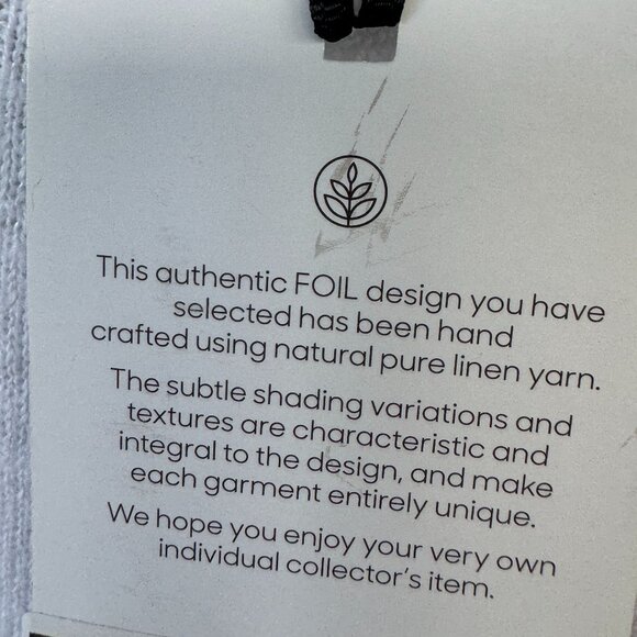 FOIL Polo Sweater NWT - Picture 4 of 5